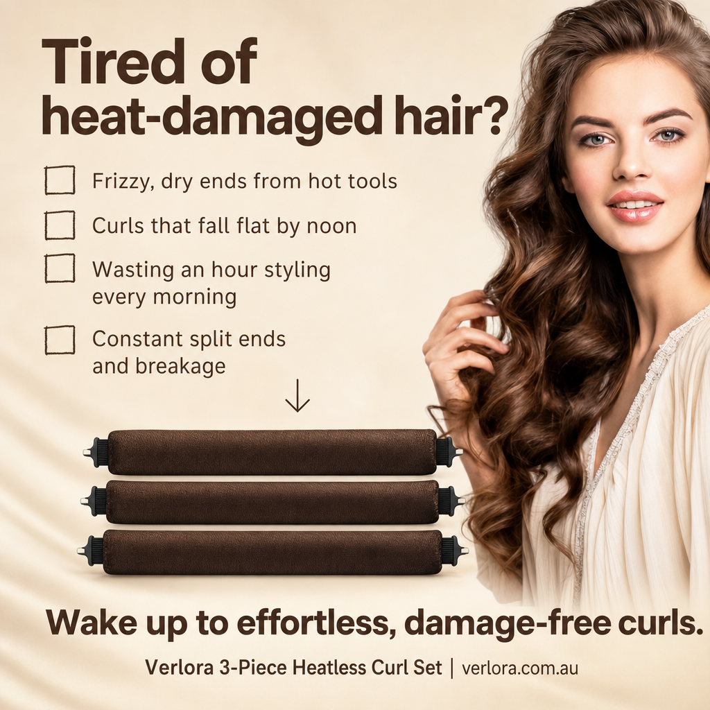 Verlora 3-Piece Heatless Curl Set