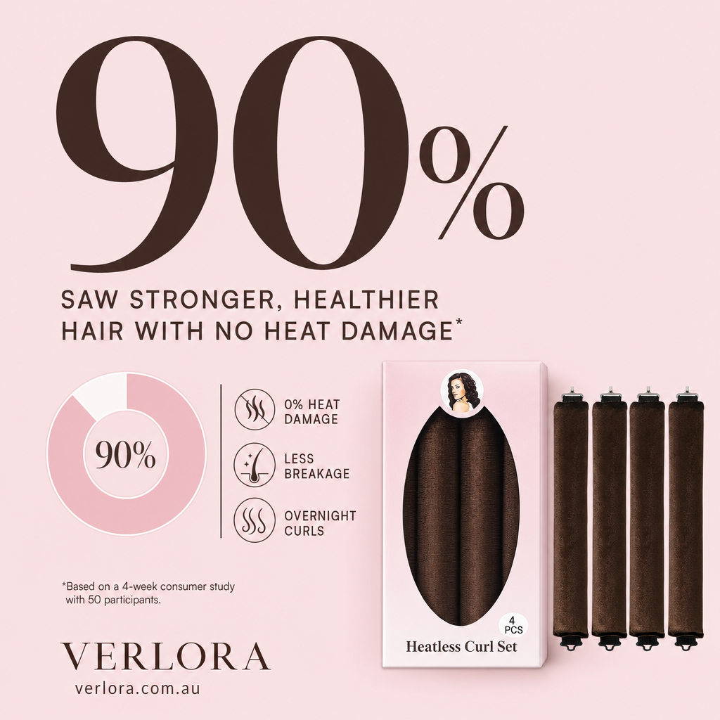 Verlora Dreamy Heatless Curl 4 piece Set