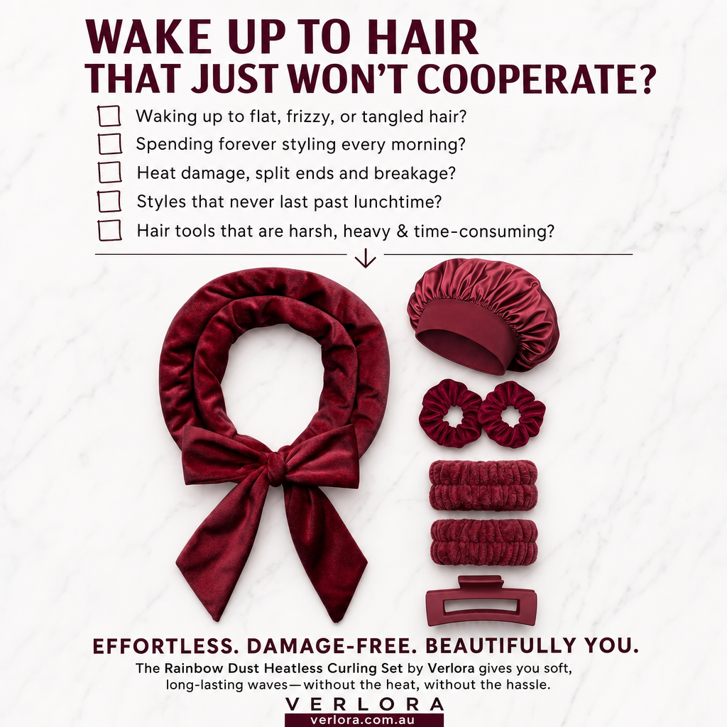 Verlora 7-Piece Heatless Curl Set