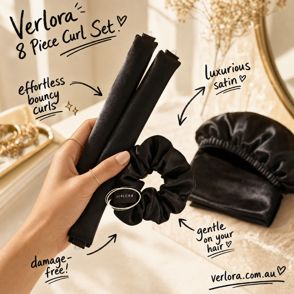 Verlora 8-Piece Heatless Curl Set