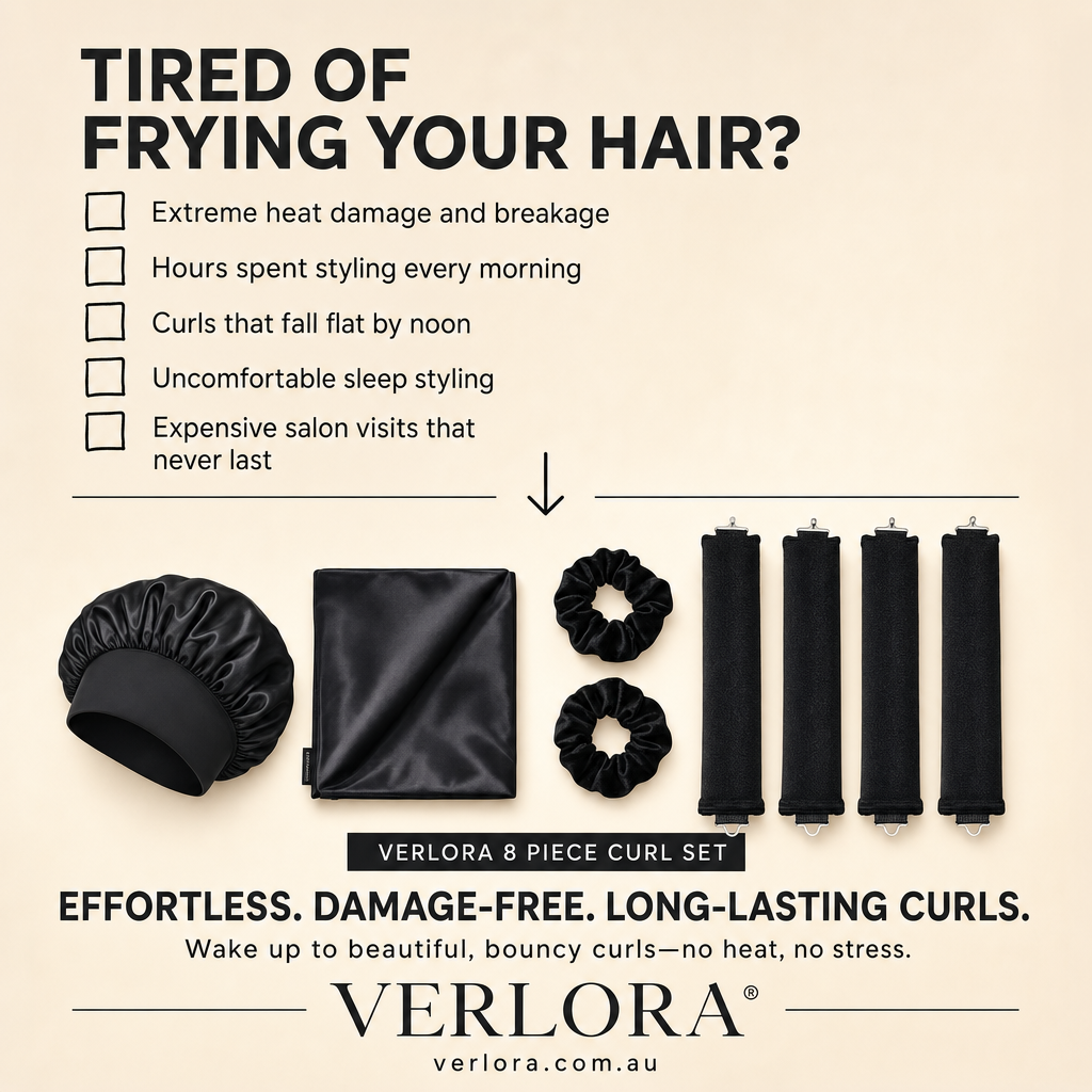 Verlora 8-Piece Heatless Curl Set