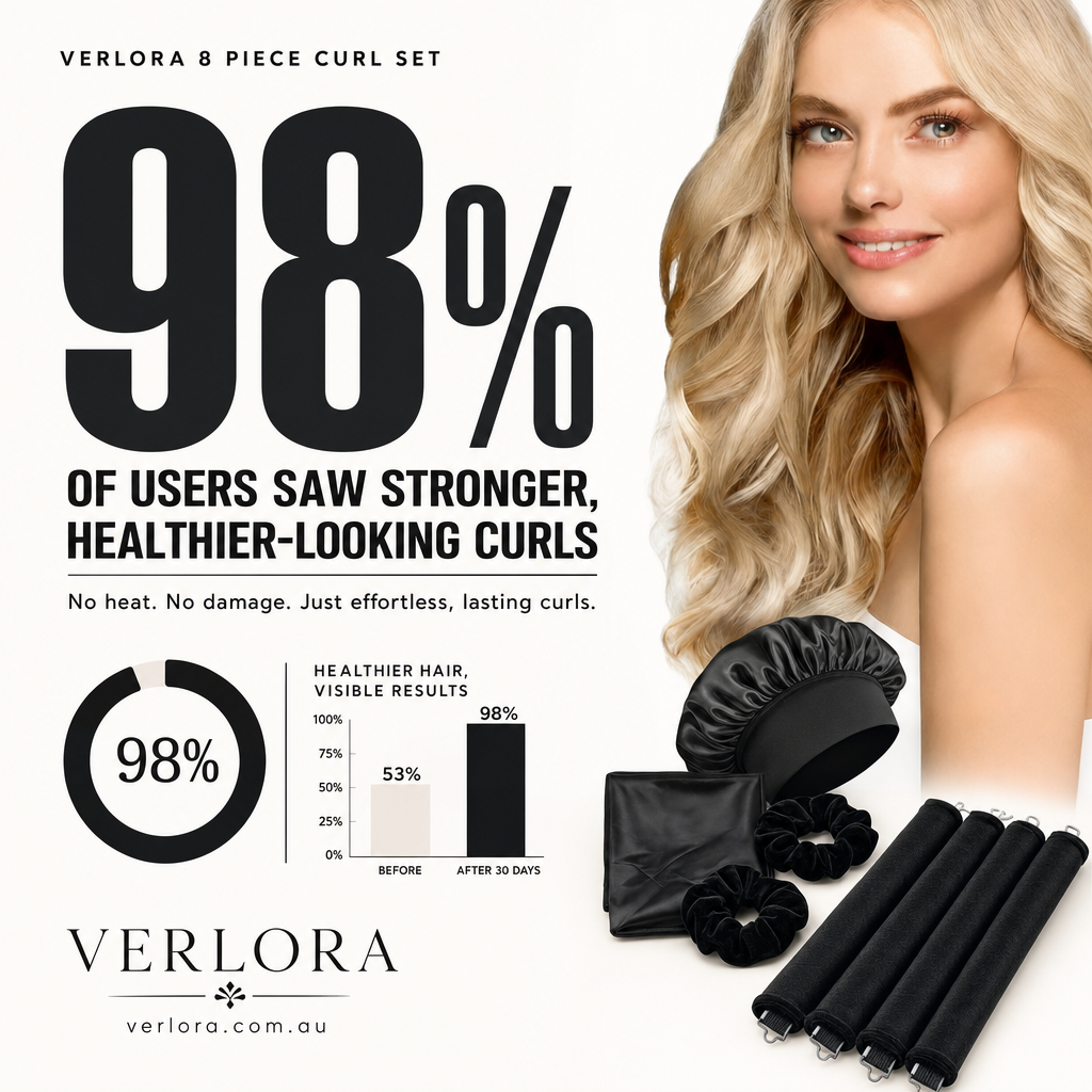 Verlora 8-Piece Heatless Curl Set