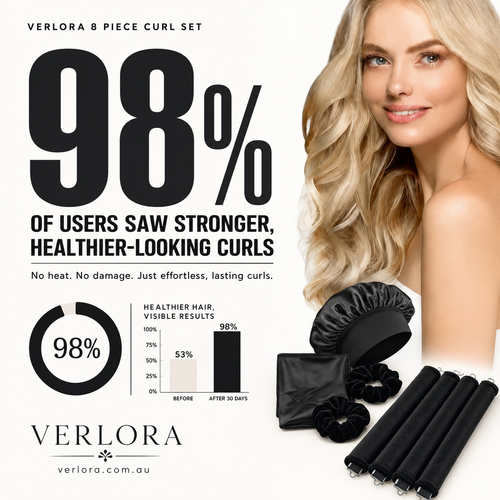 Verlora 8-Piece Heatless Curl Set